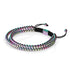 Trinity | Unicorn Silver x Black | Triple Strand Bracelet